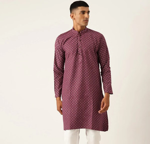 ARMAAN ETHNIC Men Printed Straight Kurta