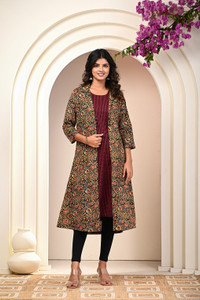 Kriftee Women Printed A-line Kurta