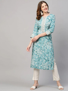 Designer kurti 2024 on flipkart