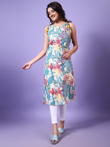 Youthnic Women Printed Straight Kurta