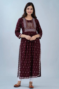 RAV CREATION Women Printed Anarkali Kurta