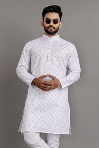 SOPANI Men Printed Straight Kurta