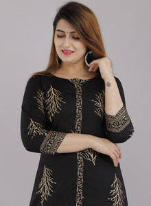 DIMPLE EXPORTS Women Floral Print A-line Kurta
