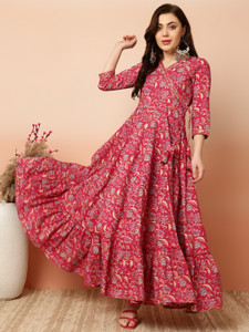 KIMAYRA Flared/A-line Gown