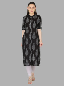 Kannahi Women Printed Straight Kurta