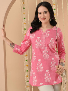 DORIYA Women Printed Straight Kurta