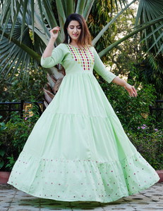 DSS FASHION Women Embroidered Anarkali Kurta