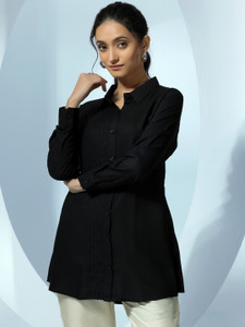 LIBAS Women Solid Straight Kurta