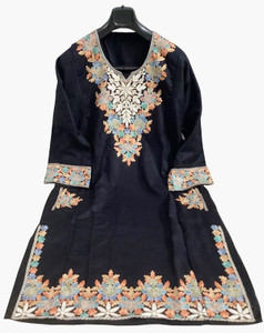 Warm Worth Women Embroidered A-line Kurta