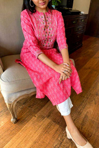 Celtic Fab Women Kurti Pant Set
