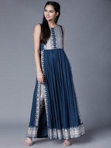 NANERA Women Printed Straight Kurta