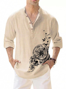 DEELMO Men Solid Straight Kurta