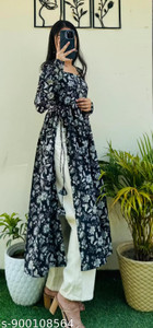 smartcure exim Women Printed A-line Kurta