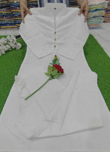 Afshe Women Solid A-line Kurta