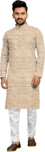 Abdullah Faishon Men Solid A-line Kurta
