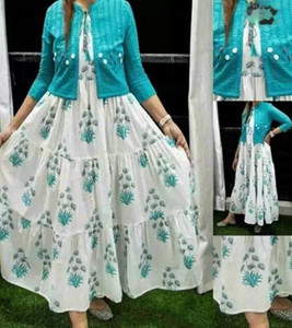 jodhabai creation Women Printed Ethnic Dress Kurta