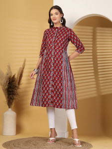 SUBAGI FASHION Women Printed Anarkali Kurta