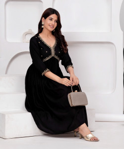 Lakshay Fashion Women Embellished Anarkali Kurta