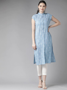Amudee Fashion Women Printed Straight Kurta