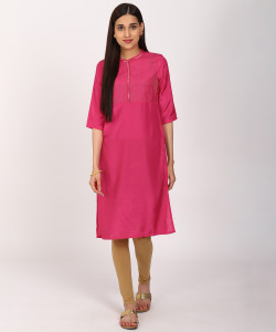 Aurelia Women Embellished Straight Kurta