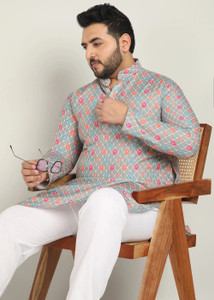 METRONAUT PLUS Men Printed A-line Kurta
