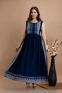 UNIFYFASHION Women Printed Straight Kurta