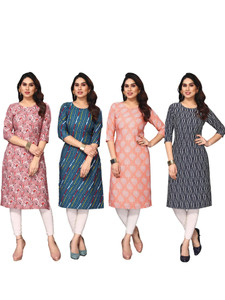 KETAKI FASHION Women Printed Straight Kurta
