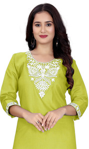 dhanshree tex Women Solid A-line Kurta