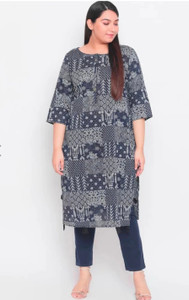 Gs Fashions Women Printed Straight Kurta