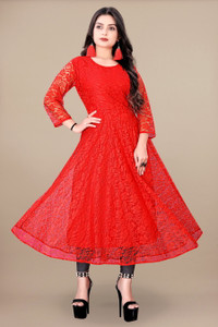 Flora Fashion Mart Women Embroidered Anarkali Kurta