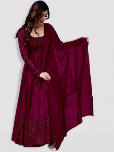 NARI DREAM Women Applique Anarkali Kurta