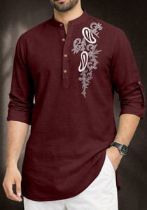 IMPERIAL CHOICE Men Printed Straight Kurta