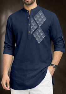 IMPERIAL CHOICE Men Printed Straight Kurta