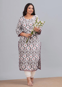 Wilshire Women Printed Straight Kurta