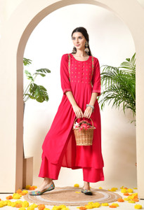DIPANI Women Embroidered Anarkali Kurta