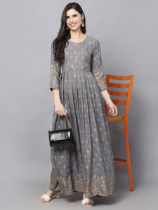 Surhi Women Printed Anarkali Kurta