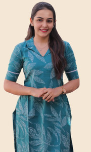 Sun Fashion And Lifestyle Women Printed Straight Kurta