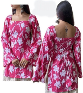 Bhavna Fashion Women Printed Straight Kurta