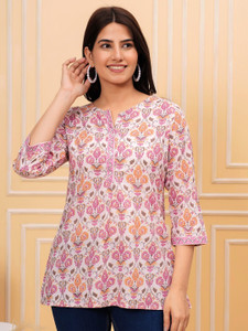 BHADRIYAA Women Printed Straight Kurta