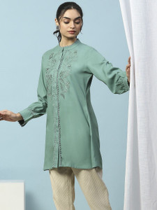 Nayam By Lakshita Women Floral Print A-line Kurta