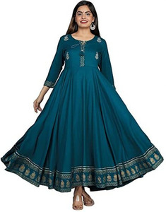 GUNGUN Women Embroidered Anarkali Kurta