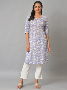 Aurelia Women Printed Straight Kurta