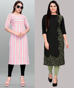 Modli 20 Fashion Women Printed Straight Kurta