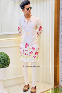 Vertali Industries Men Printed Straight Kurta