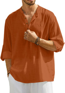 Zelinco Men Solid Straight Kurta