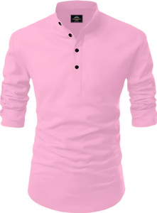 Fashion Marts Men Solid Straight Kurta
