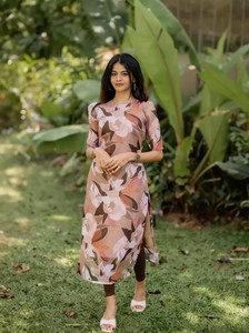 Happy Fashion Women Printed Straight Kurta