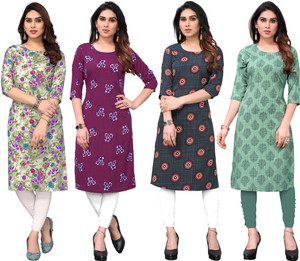 KILLARI Women Printed Straight Kurta