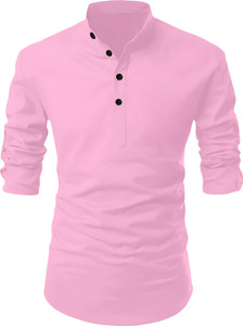 Kavyangle Creation Men Solid Straight Kurta
