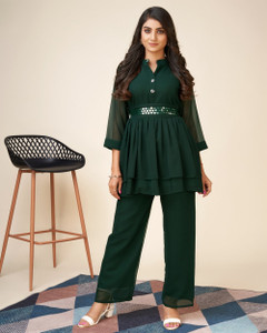 Shyam Textiles Women Solid A-line Kurta